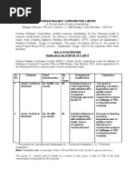 Konkan Railway Corporation Limited: Knowledge of Auto CAD and MS Office (Excel) Will Be Given Preference