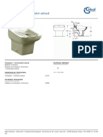 IdealStandard Trokadero Horizontalni Odvod J3772