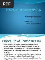 Procedure of Tax