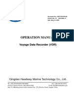 VDR Operation Manual - HMT-100 PDF