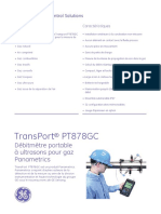 Transport Pt878gc Portable Flowmeter Francais