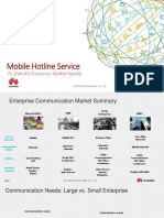 Mobile Hotline Service: To Start The Enterprise Market Rapidly