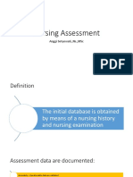 Nursing Assessment: Anggi Setyowati.,Ns.,Msc