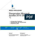 Modul Aplikom 12 Pengenalan Ms Access 1 Ti