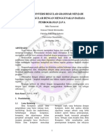 Aplikasi Konversi Regular Grammar Menjadi - Ug PDF