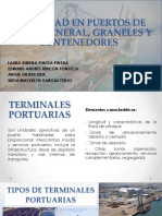 Capacidad en Puertos de Carga General, Graneles y Contenedores