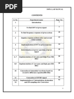 Dspa Lab Manual