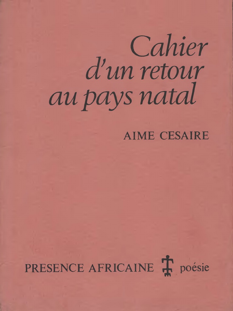 Cahier D Un Retour Au Pays Natal Pdf Gratuit