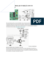 Como Controlar Un Relé Con Un Transistor