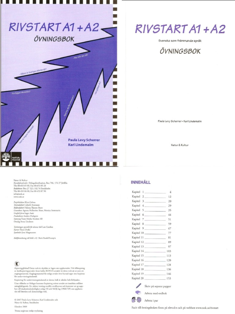 13.rivstart A1+A2 Övningsbok PDF | PDF