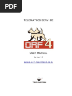 ORF 4 User Manual v 1.0