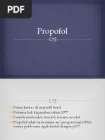 Presentasi Pentotal Dan Propofol