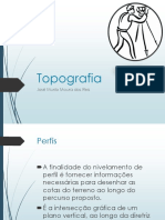 Topografia - Perfis e declividades