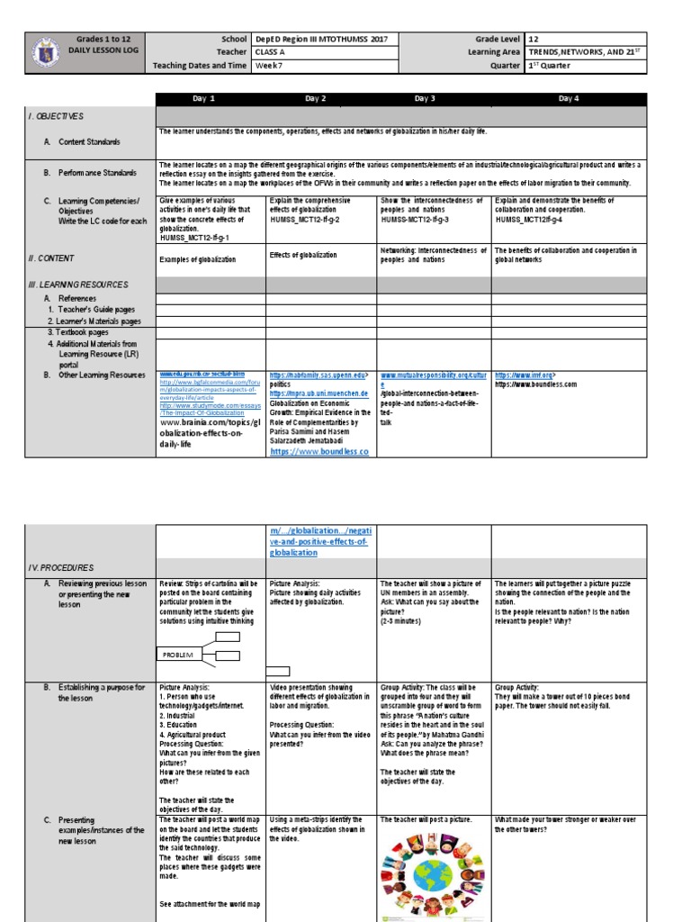 Reflection paper about trends, networks and critical thinking in the 21st century picture