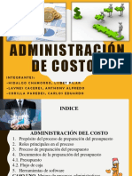 Administración de Costos - Administracion de Costos