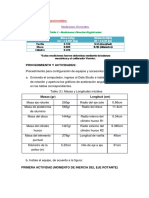 Procedimiento y Actividades