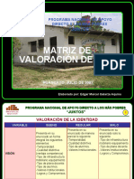 Matriz de Valoracion Del Pei716