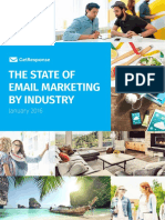 The State of Email Marketing by Industry January 2016