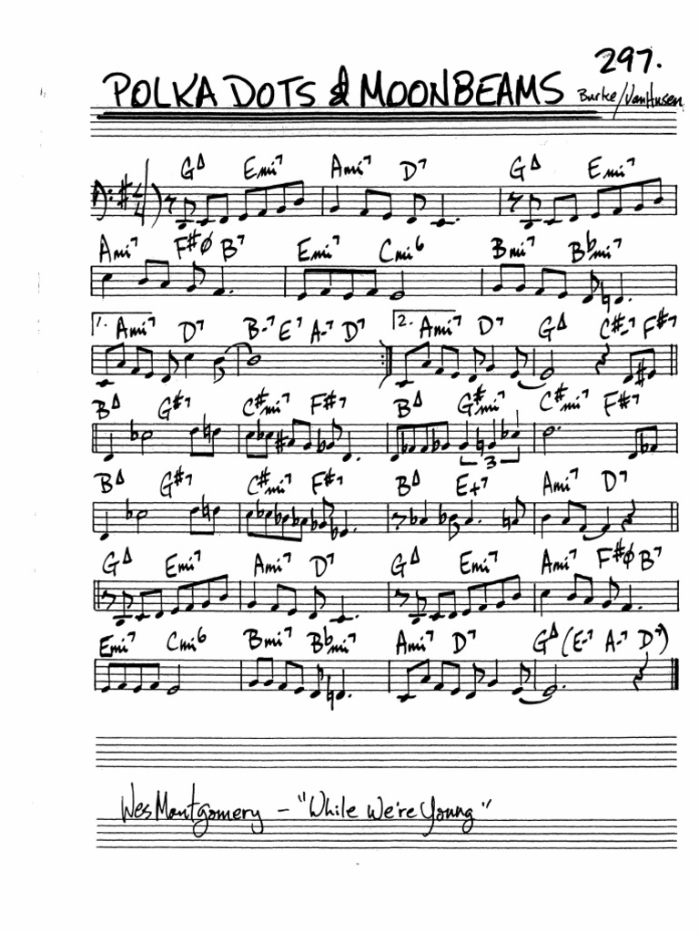 polka dots and moonbeams