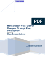 8-B - Olson Communications Proposal for Marina Coast Water District