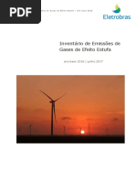 Inventario de Emissoes de Gases de Efeito Estufa Das Empresas Eletrobras 2016
