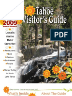 Tahoe Visitors Guide and Best of Lake Tahoe