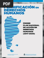 Plan Nacional de Acción en Derechos Humanos