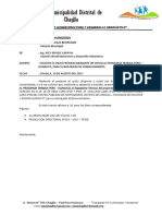 Informe Nº544 - Remito Informe de Su Proximo Envio Mediante Un Focio Al Programa Trabaja Peru