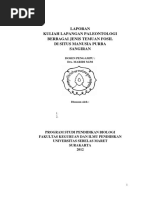 Download Laporan KKL Sangiran by Hadaina Zulfa SN367008597 doc pdf