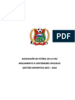 Reglamento Aflp 2015-2016
