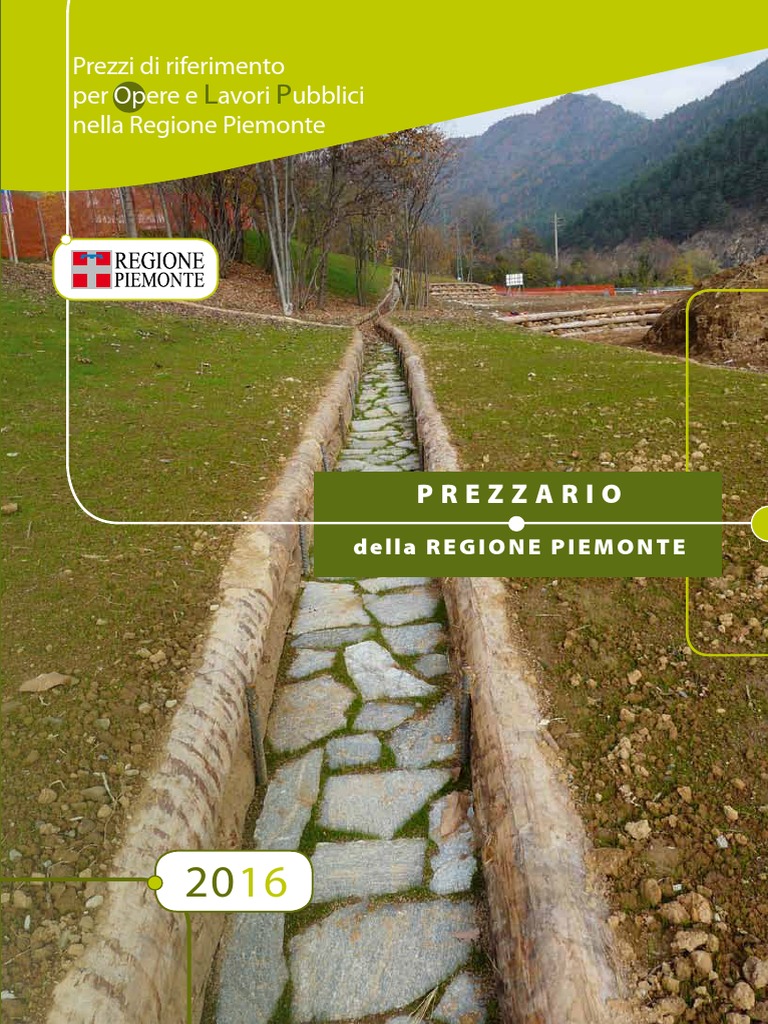 Prezzario Regione Piemonte