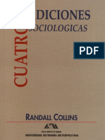 Randall Collins Cuatro Tradiciones Sociologicas