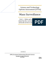 STOA Annex Mass Surveillance 