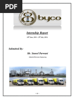 Internship Report BYCO