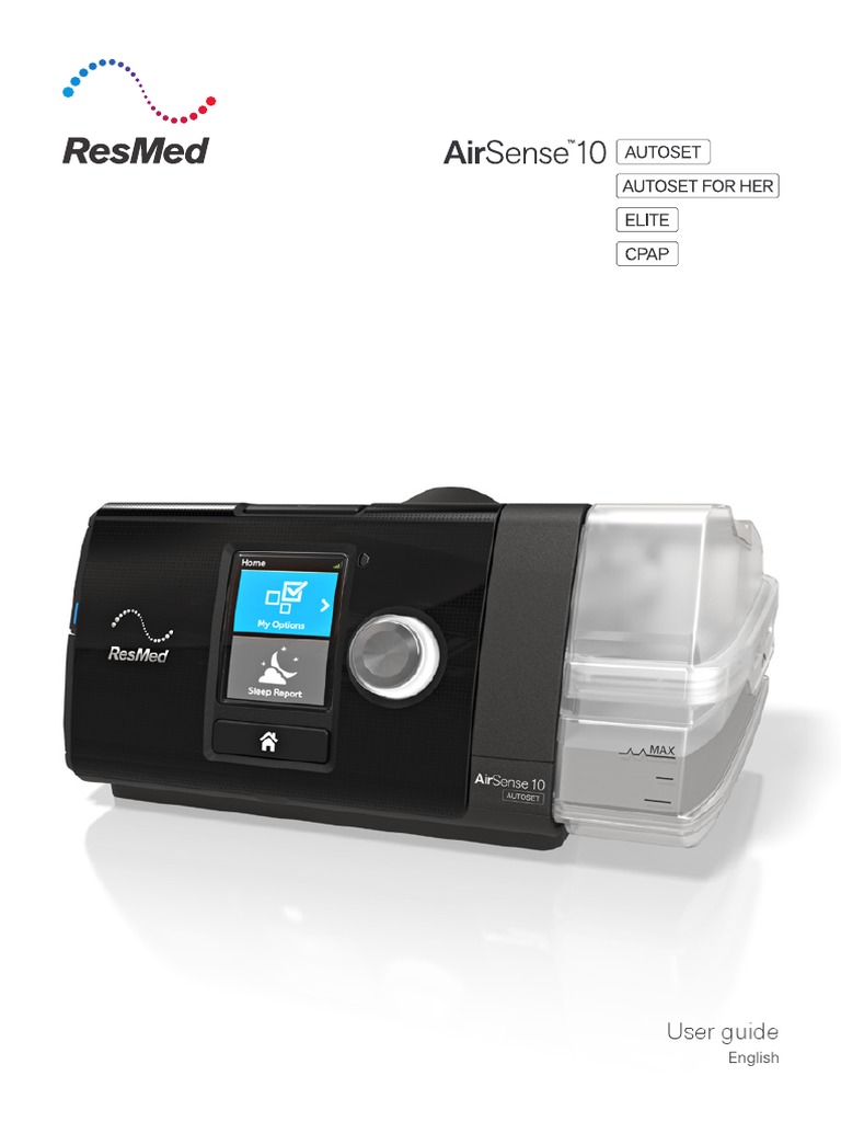 ResMed Airsense 10 CPAP UserGuide PDF Humidity Relative Humidity