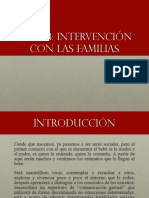 Intervencion Con Las Familias