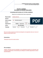 Formato Reporte de Tutorías Fase de Aplicación