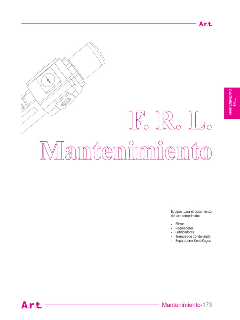 Unidades de Mantenimiento FRL Neumáticas | PDF | Presión | Fases de la ...