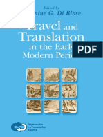 Travel and Translation in The Early Modern Period