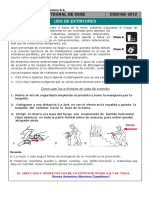 Charla Integral de SSSE 166 - Uso de Extintores