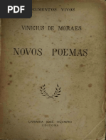 Vinicius de Moraes-Nuevos Poemas