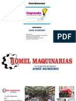 Emprende Proyecto de Vida Romeo Maquinaria