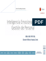 Inteligencia Emocional en La Gestión de Personal Giovanni Alfonso Huanqui Canto Oxford Group