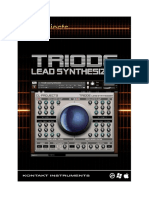 Triode Lead Synthesizer Manual