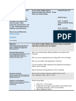 Mathematics Lesson Plans 3rd Grade