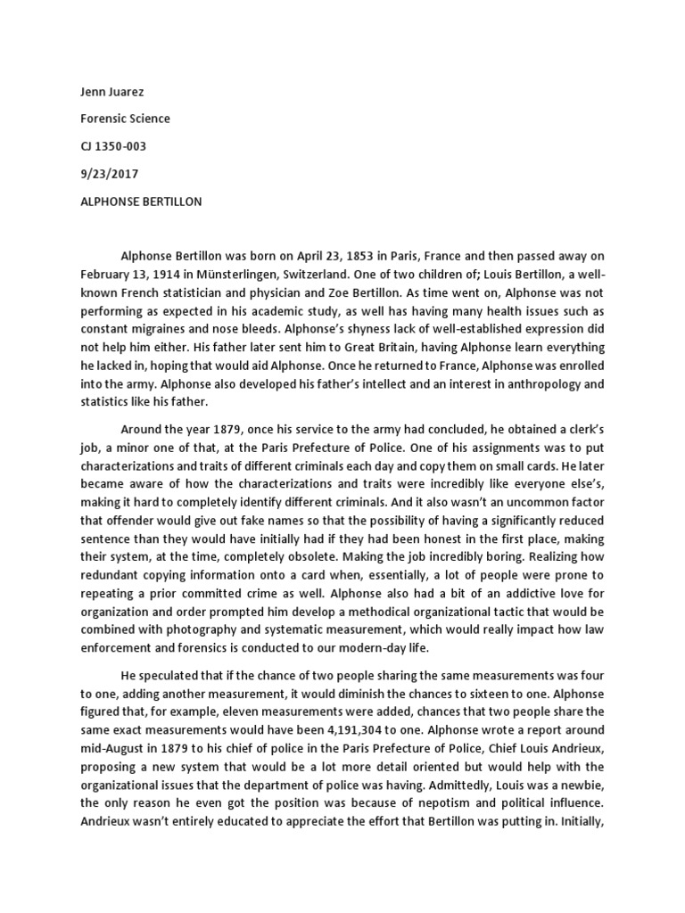 Forensic Science Paper 1 PDF Fingerprint Forensic Science