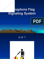 Semaphore Flag Signaling System