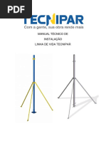 Manual de Instrucoes Linha de Vida
