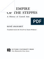 The Empire of The Steppes-History of Central Asia - Rene Grousset