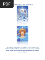 A Cruz Da Chama Azul de Proteção